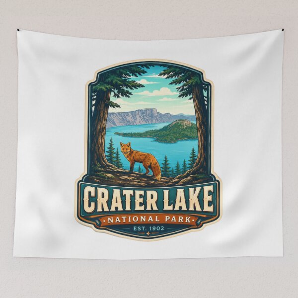 Item preview, Crater Lake National Park Est. 1902 Travel Oregon Nature Explorer designed and sold by Simsimah26Parks.