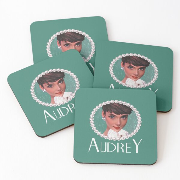 Item preview, Audrey in Pearls (on Teal) designed and sold by PawsitiveMum3.