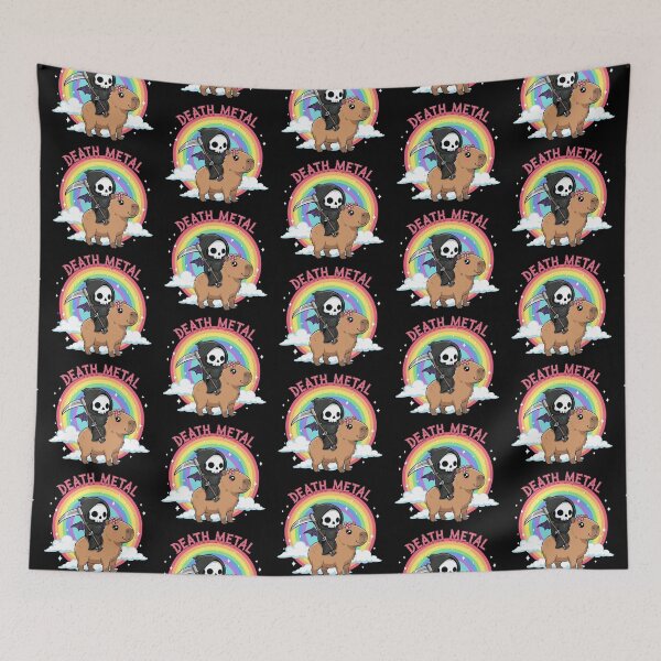 Item preview, Death Metal Capybara, Funny designed and sold by TululaDreams.