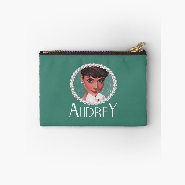 Item preview, Audrey in Pearls (on Teal) designed and sold by PawsitiveMum3.