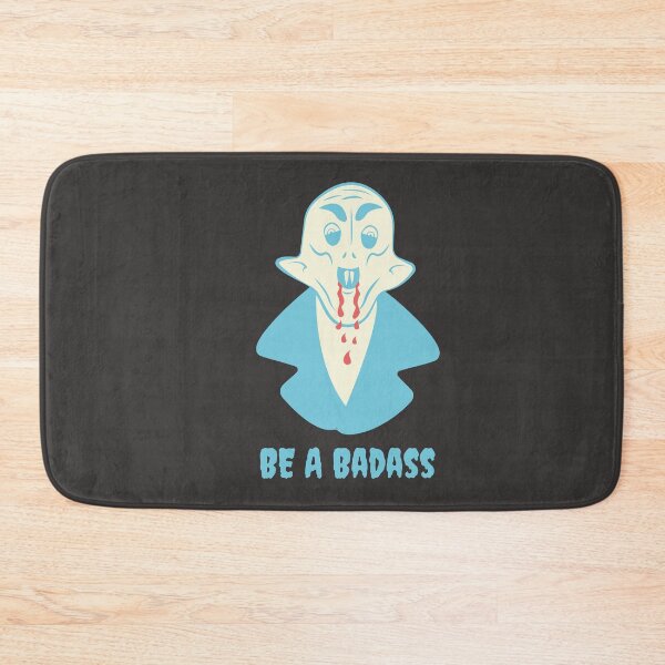 Item preview, Funny Nosferatu Be a Badass Gothic Illustration Blue Edition designed and sold by beboplab.