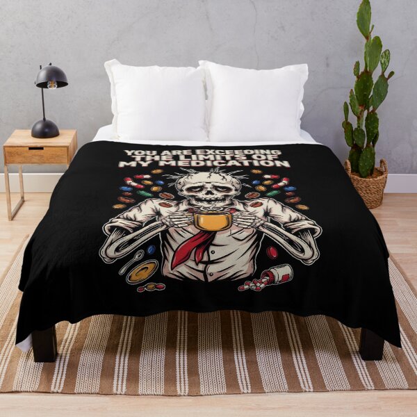 Item preview, You are Exceeding The Limits of My Medication Funny Sarcasm Lover designed and sold by Redgiant87x.