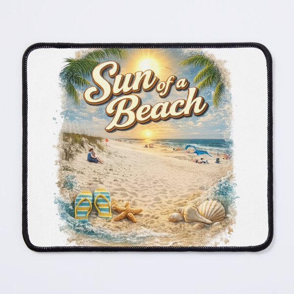 Item preview, Sun of a Beach - Funny Summer Vacation T-Shirt designed and sold by No Kings Bling.