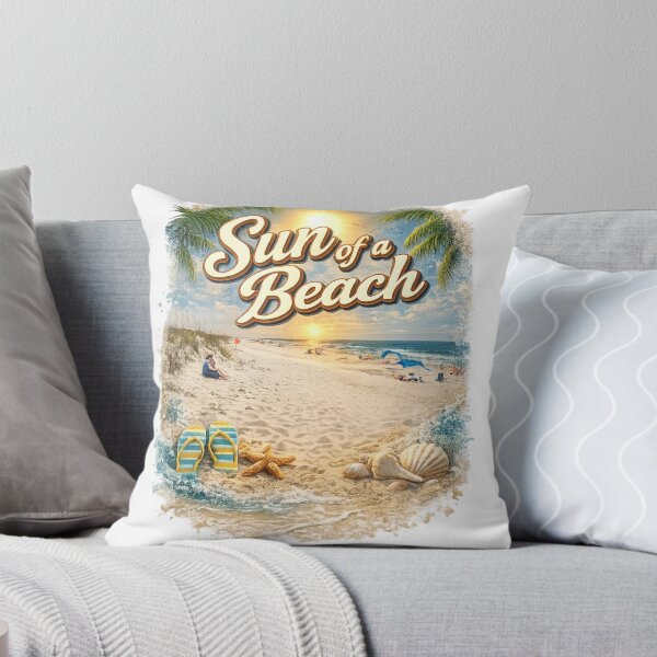 Item preview,  Sun of a Beach - Funny Summer Vacation T-Shirt designed and sold by No Kings Bling.
