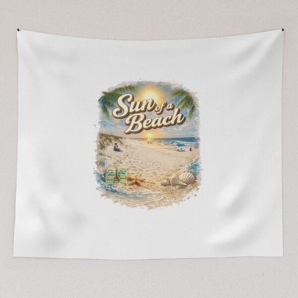 Item preview,  Sun of a Beach - Funny Summer Vacation T-Shirt designed and sold by No Kings Bling.