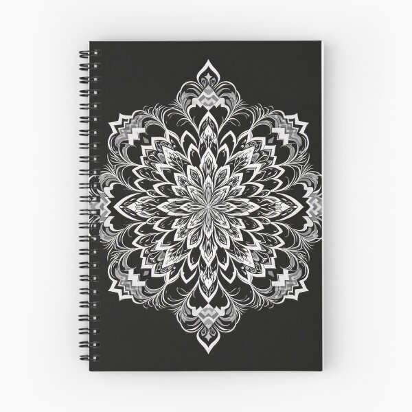 Item preview, Silver Floral Mandala designed and sold by samuel2025.
