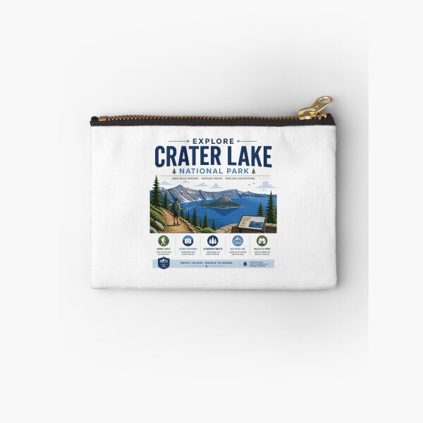 Item preview, Explore Crater Lake National Park Oregon Hiking Camping Travel Souvenir designed and sold by Simsimah26Parks.