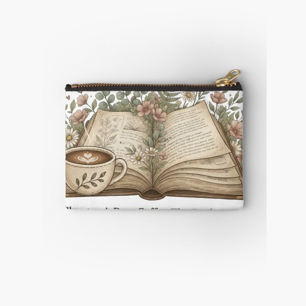 Item preview, A Chapter A Day Coffee The Book Repeat Illustration designed and sold by sanorastyle.