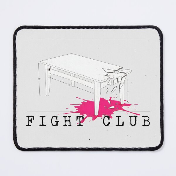 Item preview, Fight Club Broken Coffee Table Architectural Sketch designed and sold by Enea Kelo.