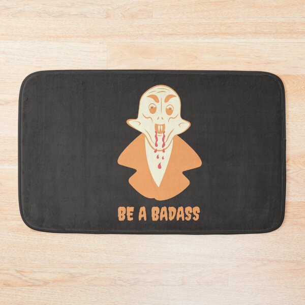 Item preview, Funny Nosferatu Be a Badass Gothic Illustration Orange Edition designed and sold by beboplab.