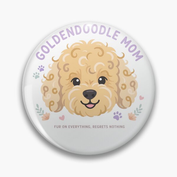 Item preview, Goldendoodle Mom - Fur On Everything Regrets Nothing Golden Poodle  designed and sold by Neurospicy Trolls.