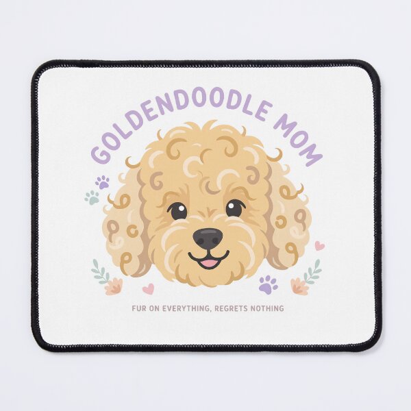 Item preview, Goldendoodle Mom - Fur On Everything Regrets Nothing Golden Poodle  designed and sold by Neurospicy Trolls.