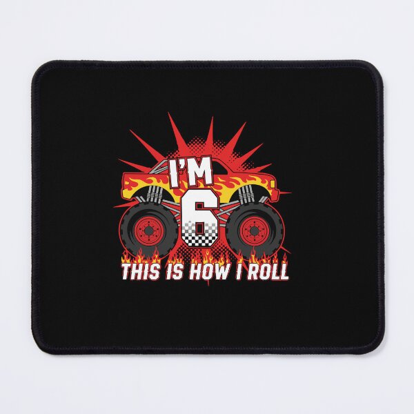 Item preview, I'm 6 This Is How I Roll Monster Truck Six Year Old Birthday designed and sold by PopStars1993.