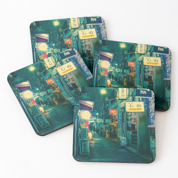 Item preview, Japan Night Street Photograph designed and sold by Anthonypresley.
