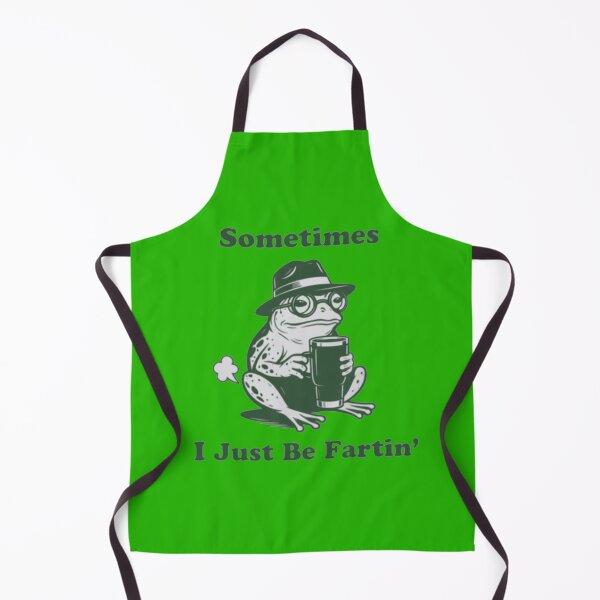 Item preview, Sometimes I Just Be Fartin, Funny Frog Meme designed and sold by adnane1081.
