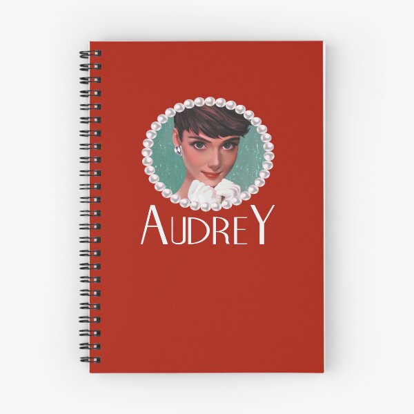 Artikelvorschau, Audrey in Pearls (on Red) entworfen und verkauft von PawsitiveMum3.