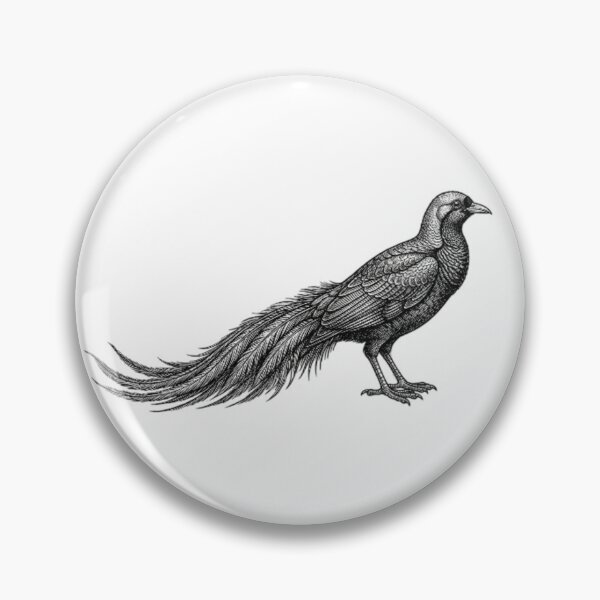 Item preview, Bird of Paradise - Realistic Black and White designed and sold by Minimalisticaly.