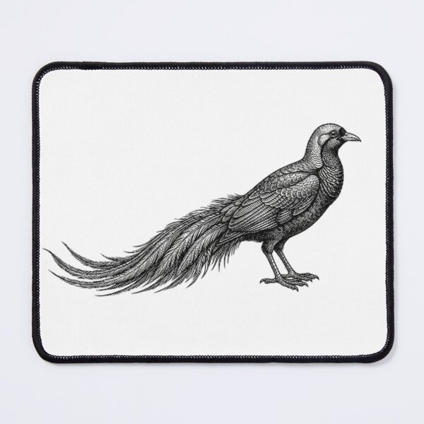 Item preview, Bird of Paradise - Realistic Black and White designed and sold by Minimalisticaly.