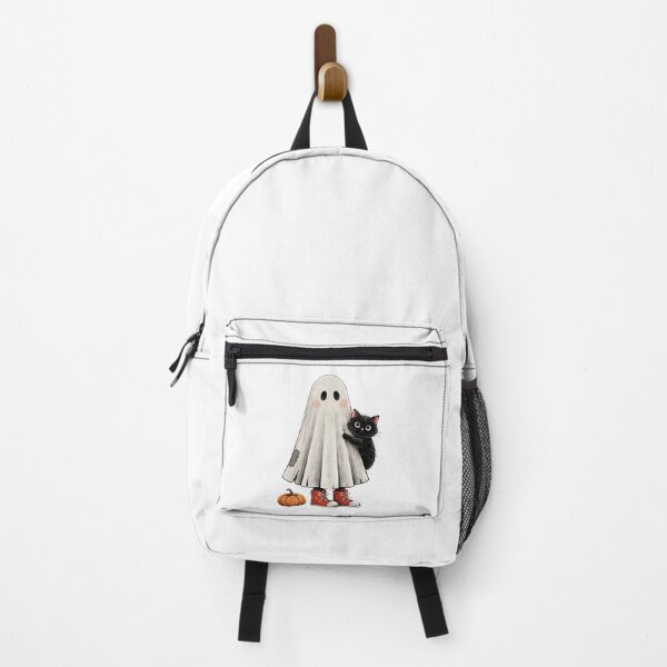 Item preview, ghost with black cat designed and sold by jkrphoto.