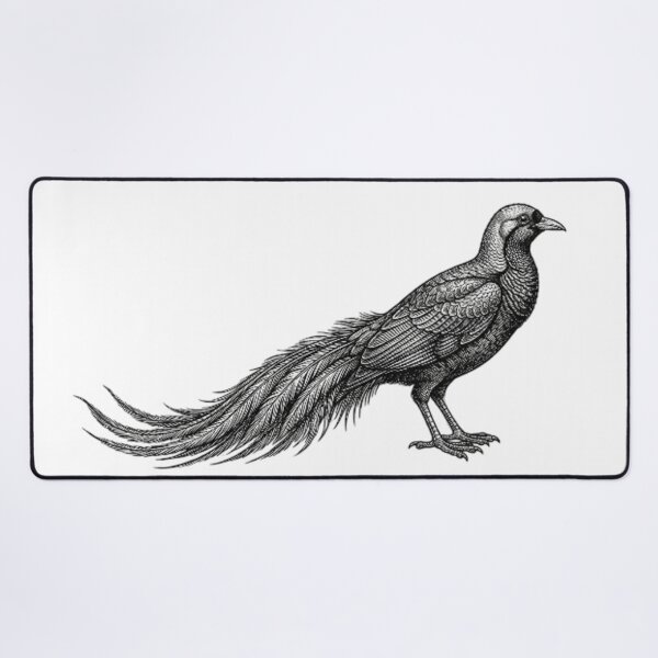 Item preview, Bird of Paradise - Realistic Black and White designed and sold by Minimalisticaly.