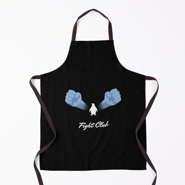 Item preview, Fight Club Slide Penguin Fists Minimalist Cinema Art designed and sold by Enea Kelo.
