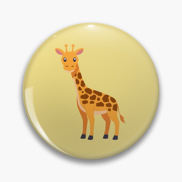 Item preview, Cute Cartoon Giraffe Adorable Safari Animal Art designed and sold by SolutionsArt.