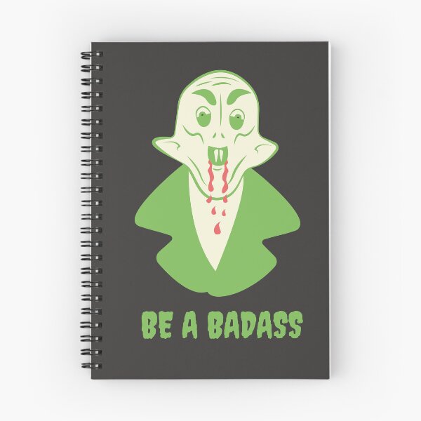Item preview, Funny Nosferatu Be a Badass Gothic Illustration Green Edition designed and sold by beboplab.