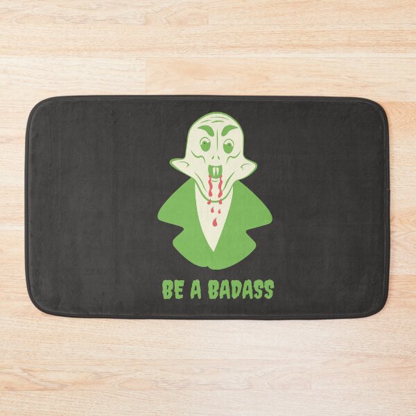 Item preview, Funny Nosferatu Be a Badass Gothic Illustration Green Edition designed and sold by beboplab.