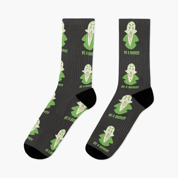 Item preview, Funny Nosferatu Be a Badass Gothic Illustration Green Edition designed and sold by beboplab.