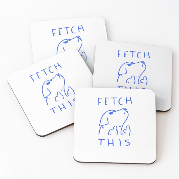 Item preview, Fetch This Funny Dog Minimalist Line Art | Sarcastic Dog Illustration | Dog Lover Gift designed and sold by Tee Visions.