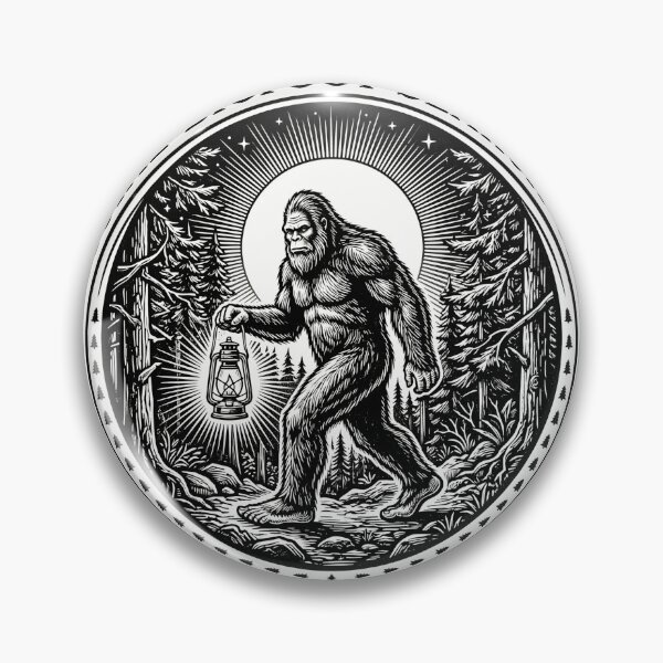 Item preview, Official Bigfoot Search Team Est Unknown Badge designed and sold by Roy & Tiffany.