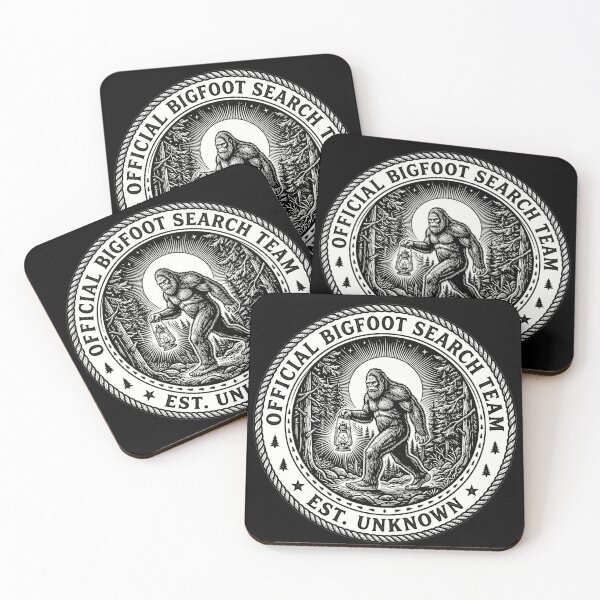 Item preview, Official Bigfoot Search Team Est Unknown Badge designed and sold by Roy & Tiffany.