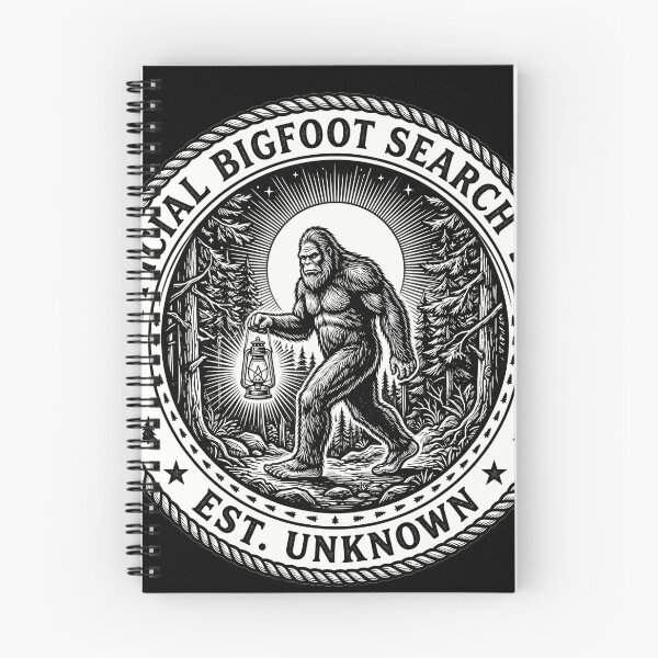 Item preview, Official Bigfoot Search Team Est Unknown Badge designed and sold by Tiffany Roy.