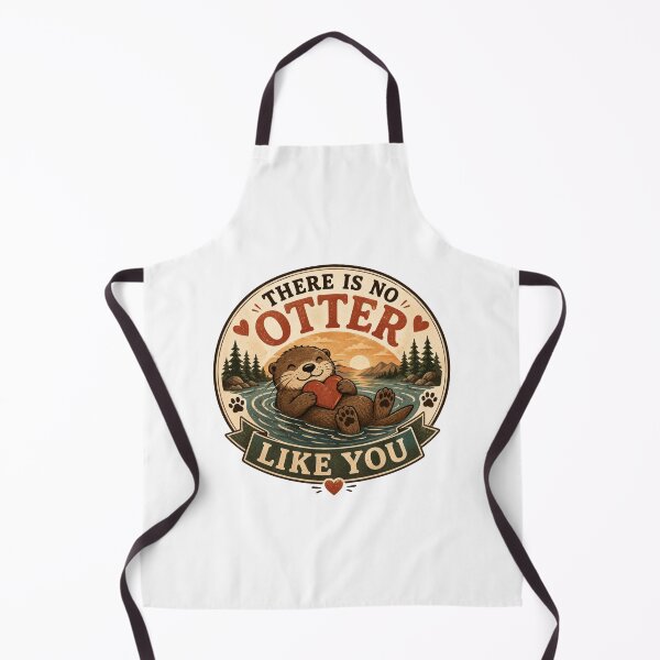 Item preview, There Is No Otter Like You Cute Funny Otter Love Design designed and sold by AMICO77.