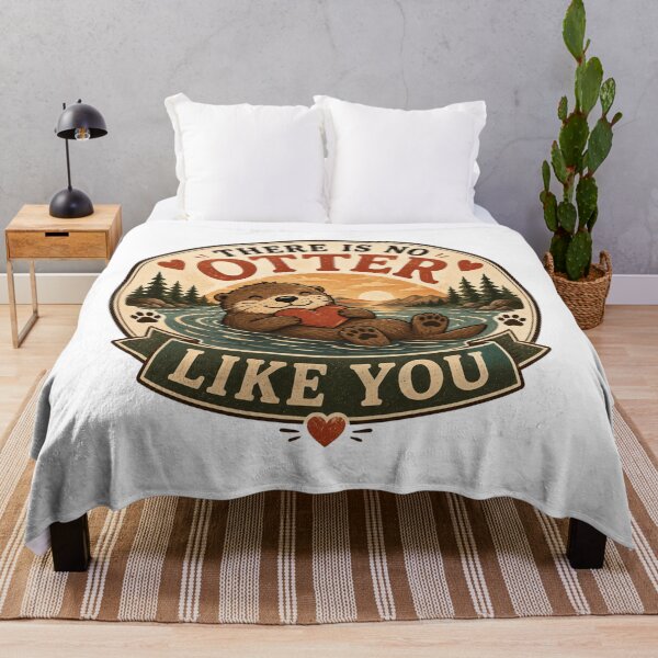 Item preview, There Is No Otter Like You Cute Funny Otter Love Design designed and sold by AMICO77.