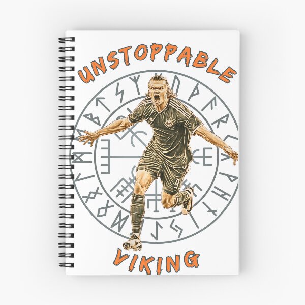 Item preview, Erling Haaland Unstoppable Viking t-shirt sticker designed and sold by KreativKulture.
