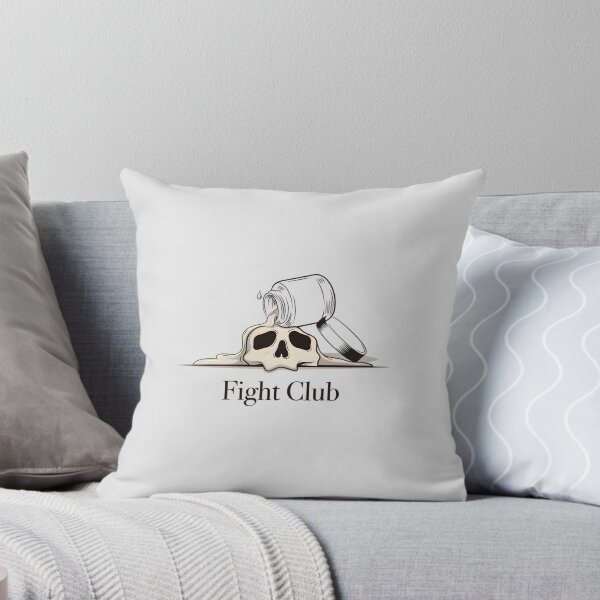 Item preview, Fight Club Melting Coffee Cup Skull Art designed and sold by Enea Kelo.