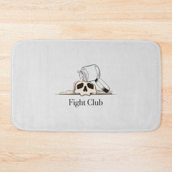 Item preview, Fight Club Melting Coffee Cup Skull Art designed and sold by Enea Kelo.