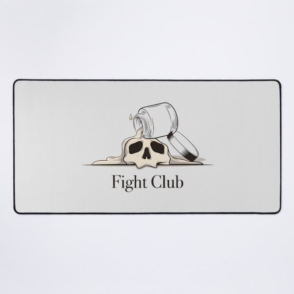 Item preview, Fight Club Melting Coffee Cup Skull Art designed and sold by Enea Kelo.