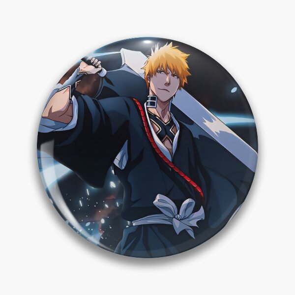 Item preview, Ichigo Kurosaki Blue Energy Art designed and sold by PosterFuel.