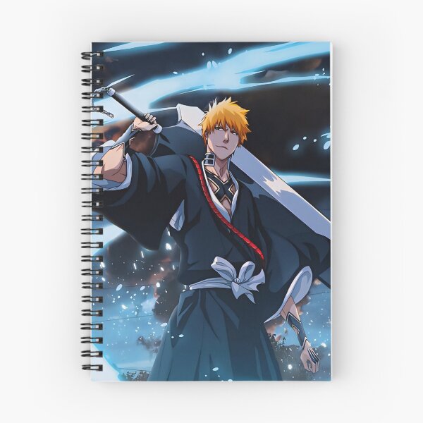 Item preview, Ichigo Kurosaki Blue Energy Art designed and sold by PosterFuel.