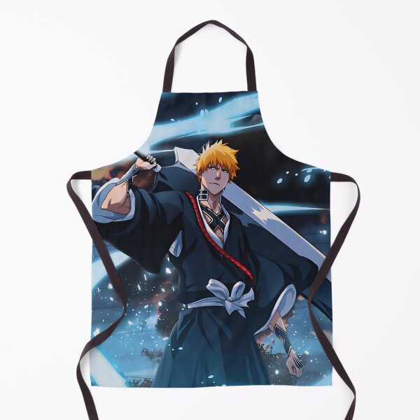 Item preview, Ichigo Kurosaki Blue Energy Art designed and sold by PosterFuel.