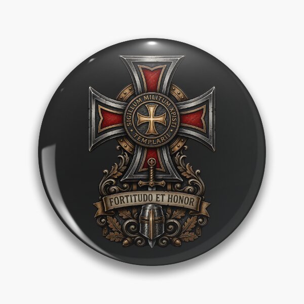 Item preview, Templar Cross Crusader Knight Christian Warrior Medieval Symbol designed and sold by PixelBlob.