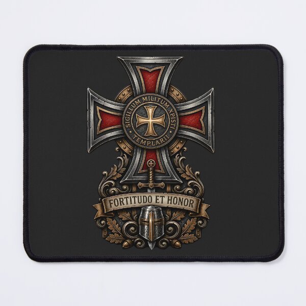 Item preview, Templar Cross Crusader Knight Christian Warrior Medieval Symbol designed and sold by PixelBlob.
