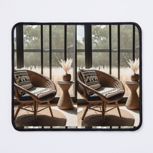 Artikelvorschau, Interior - Rattan Chair, Chic Bohemian Aesthetic entworfen und verkauft von Reverso-Design.
