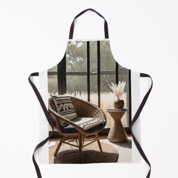 Item preview, Interior - Rattan Chair, Chic Bohemian Aesthetic designed and sold by Reverso-Design.