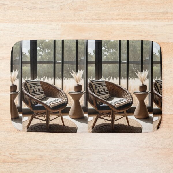 Artikelvorschau, Interior - Rattan Chair, Chic Bohemian Aesthetic entworfen und verkauft von Reverso-Design.