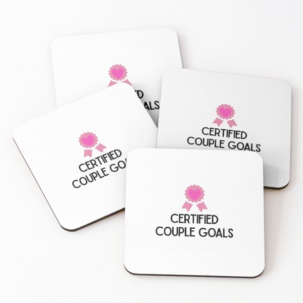 Item preview, Certified Couple Goals – Cute Valentine’s Day Design designed and sold by luckyhue.