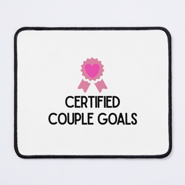 Item preview, Certified Couple Goals – Cute Valentine’s Day Design designed and sold by luckyhue.