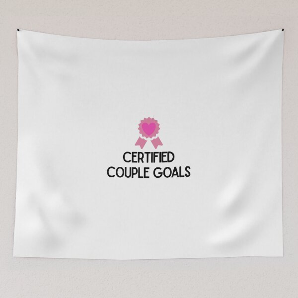 Item preview, Certified Couple Goals – Cute Valentine’s Day Design designed and sold by luckyhue.